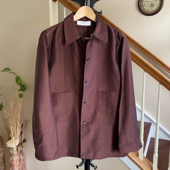 Bernard Zins Paris Women's Shirt Blazer Size 6 - Picture 1 of 16
